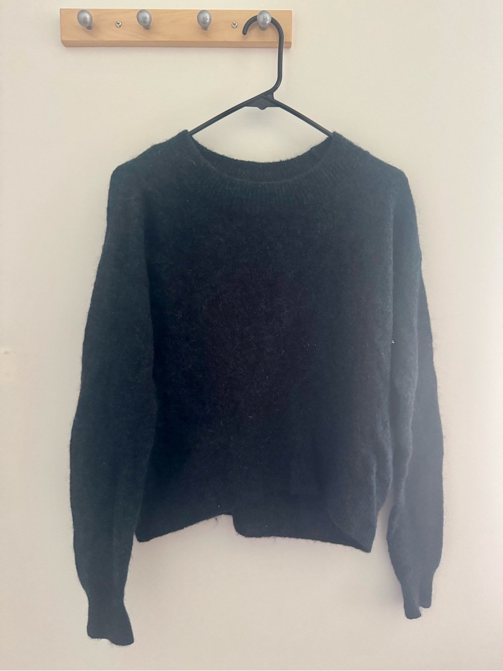 H&M Black Crewneck Sweater